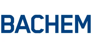 Logo von Bachem, Hersteller von Peptiden und Oligonukleotiden (CDMO)