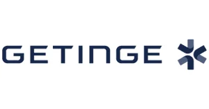 Logo von Getinge, Anbieter von Medizintechnik und Life-Science-Lösungen