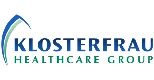 Logo von Klosterfrau, Hersteller von freiverkäuflichen Arzneimitteln und Gesundheitsprodukten