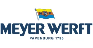 Logo der Meyer Werft, Hersteller von Kreuzfahrt- und Spezialschiffen