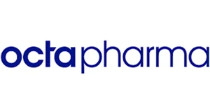 Logo von Octapharma, Hersteller von Humanprotein-Arzneimitteln