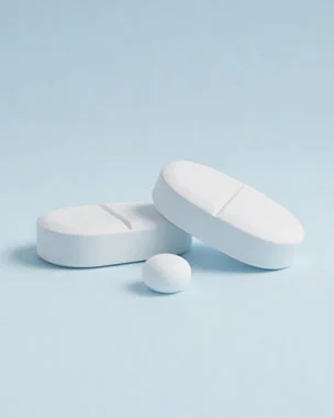 Tabletten und Arzneimittel als Symbol für Pharma und Biotechnologie sowie die Entwicklung und Produktion von Medikamenten