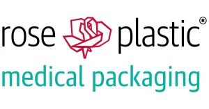 Logo von rose plastic medical packaging, Hersteller von Kunststoff-Verpackungen für Medizinprodukte